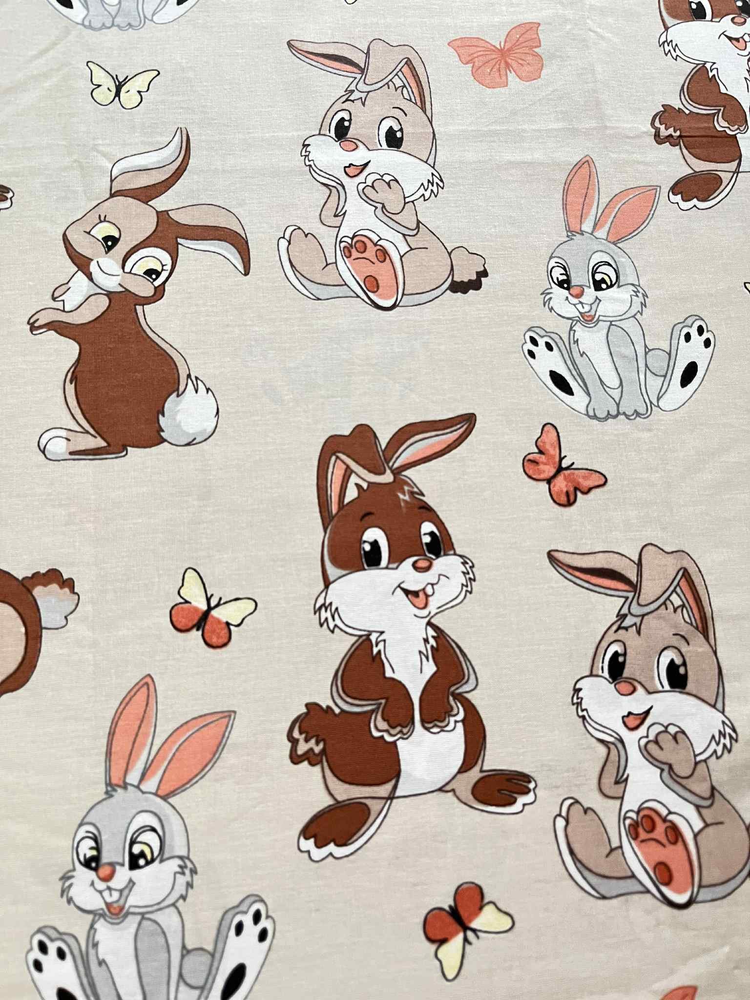 8b23fc25-4f36-44ae-881d-305c4edde1f6.jpg Бебешко спално бельо от 3 части – 100% памук Ранфорс - Image 1