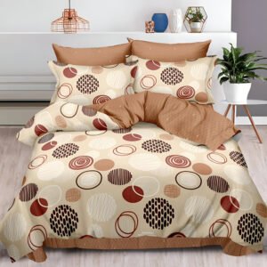 Спално бельо "Крем" - 100 % ПАМУК от 6 части за спалня – С ЛАСТИК
