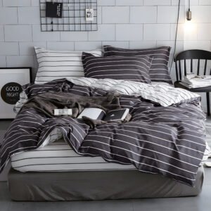 Спално бельо за спалня с два горни плика
