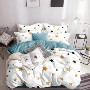 Спално бельо за спалня с два горни плика