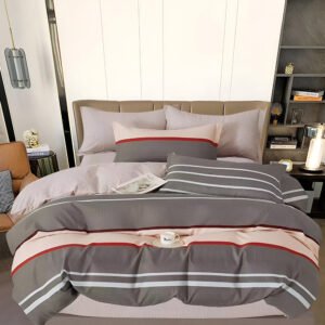 Спално бельо "Мъжки стил" - 100 % памук от 6 части за спалня